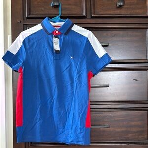 Tommy Hilfiger Men's Blue Polo Shirt